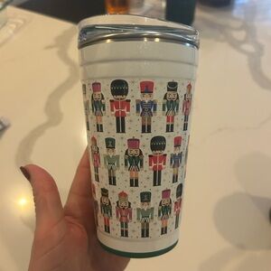 SWIG Nutcracker Pattern Travel Mug